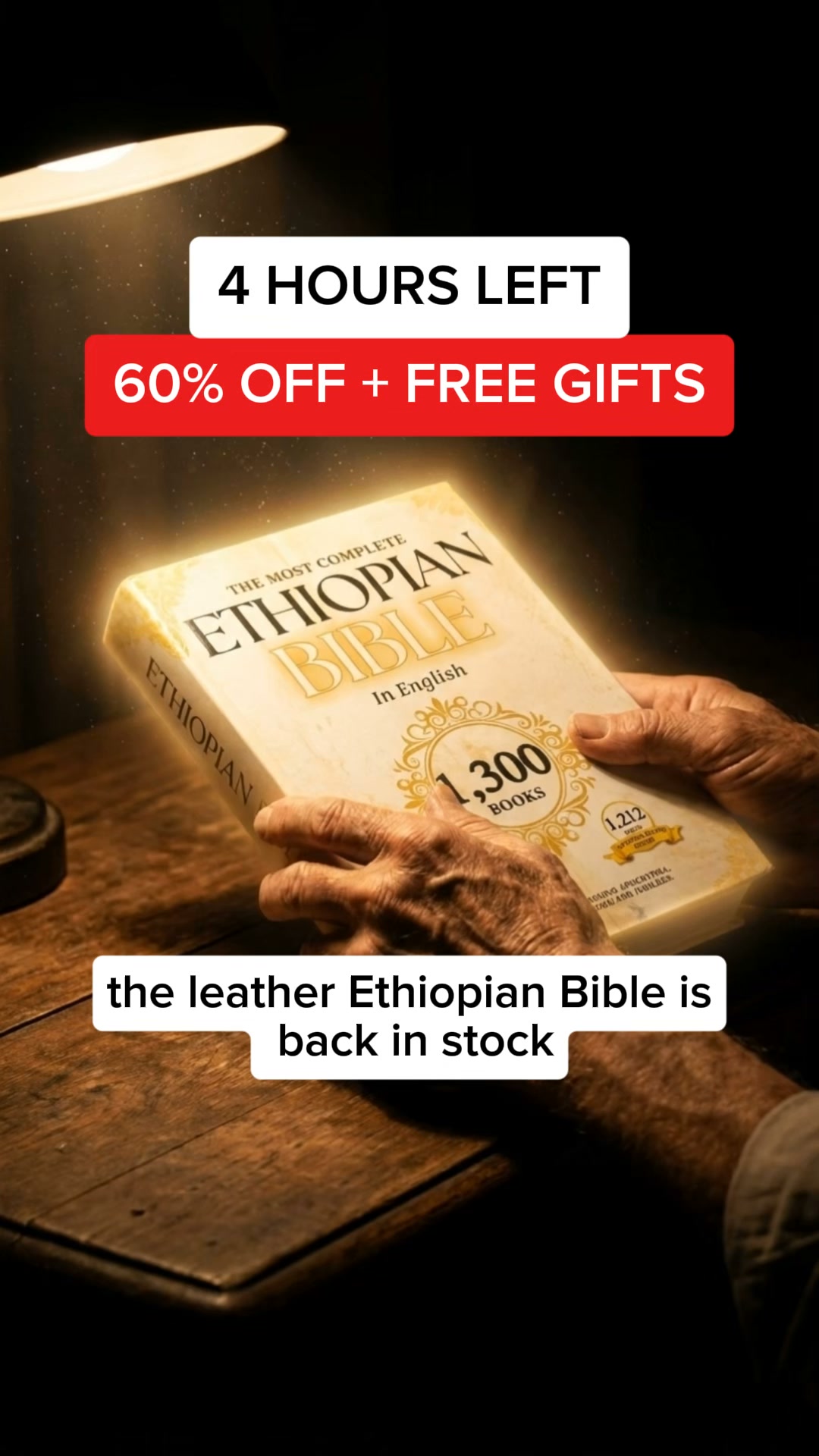 OFFER ENDS MIDNIGHT