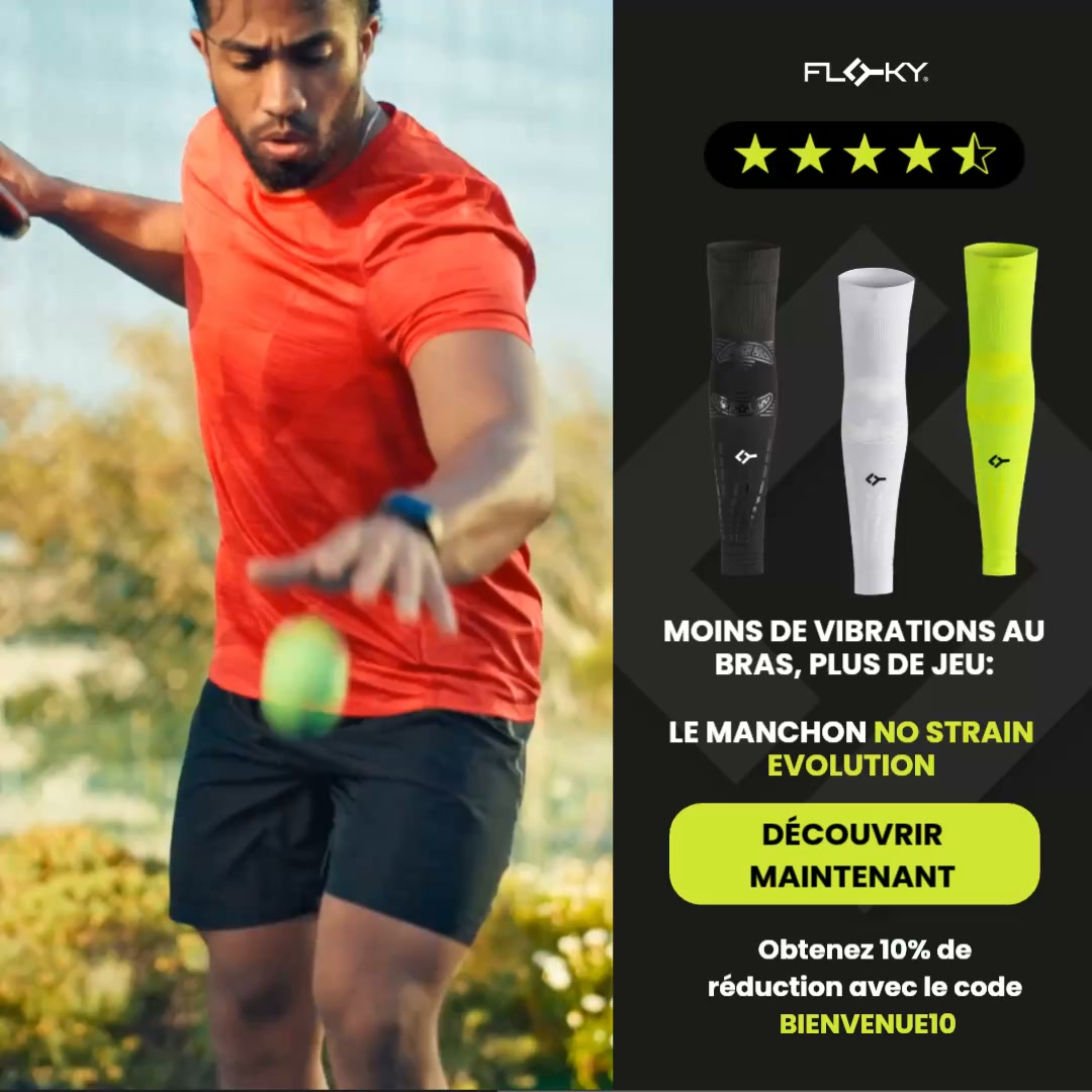 Le manchon biomécanique pour votre padel!