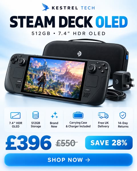 Steam Deck OLED 512GB — £396