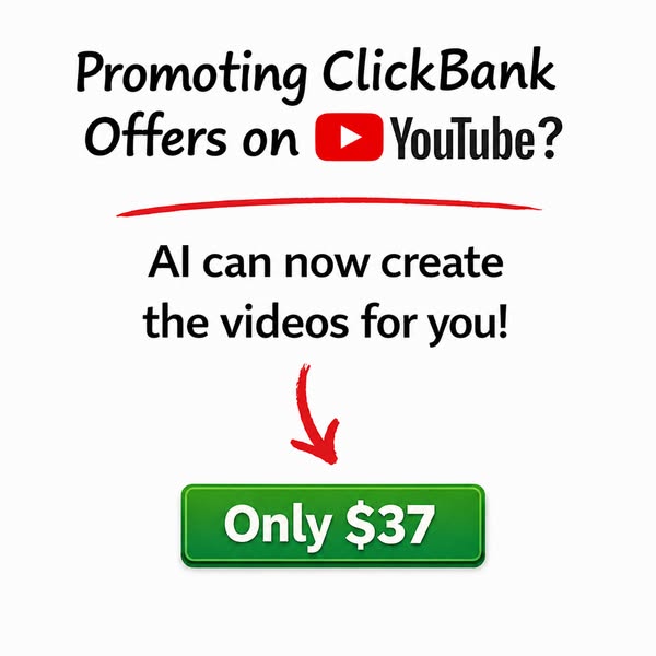 Promote ClickBank Products With A.I Videos