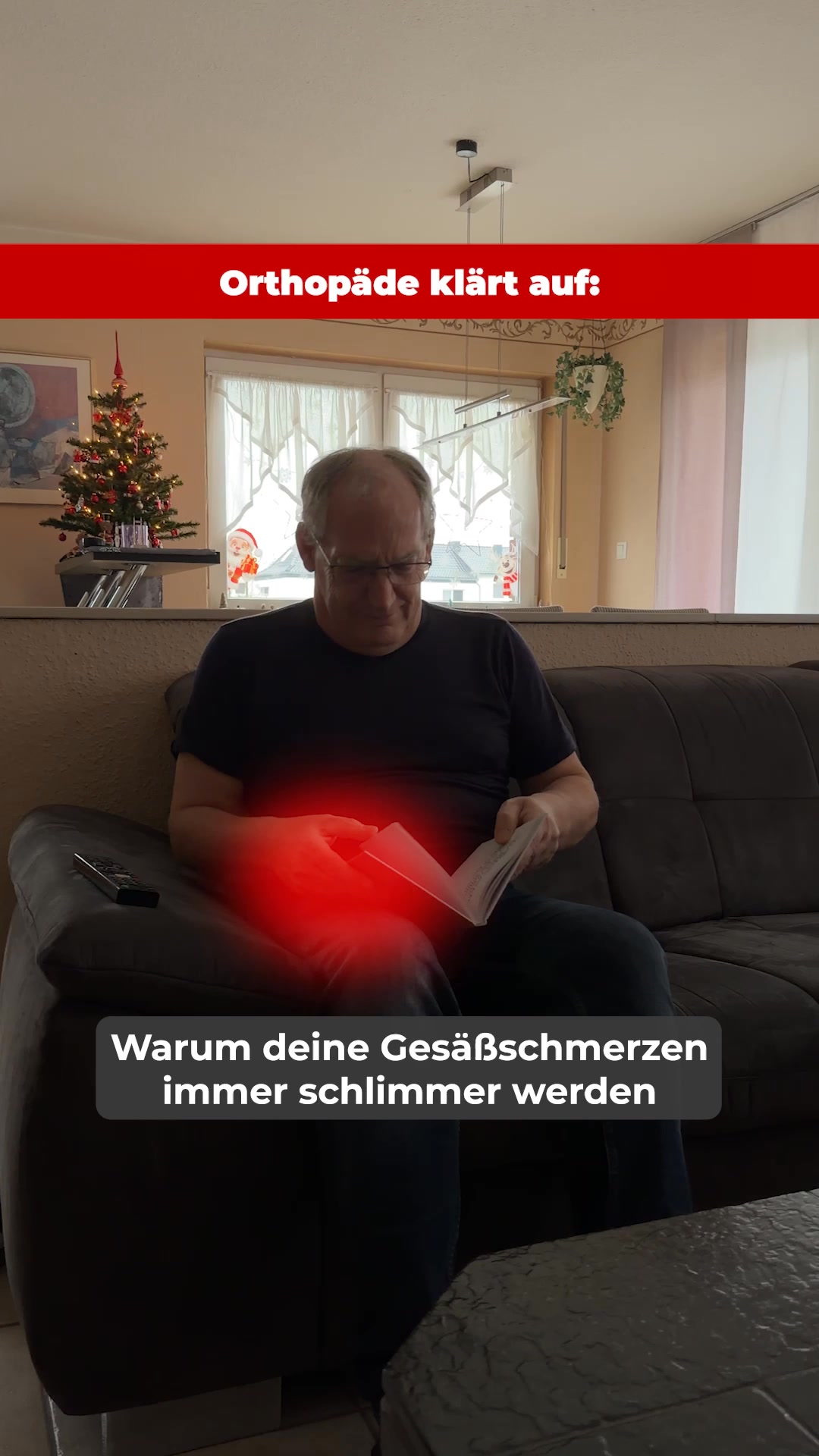 Druckpunkte entlasten. Besser sitzen.
