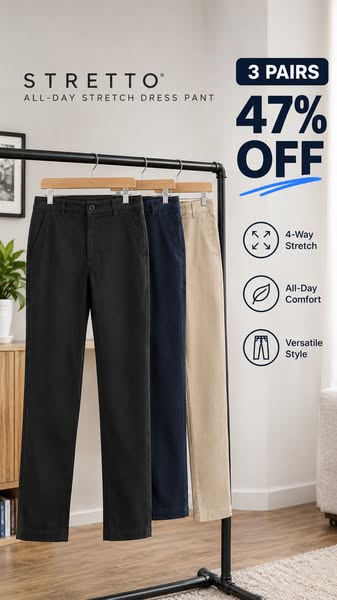 Dress Pants That Actually Feel Good