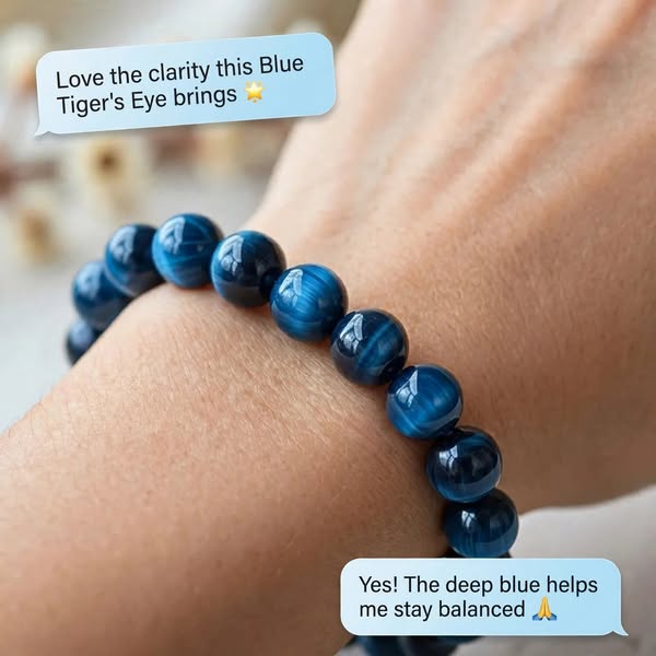 Blue Tiger's Eye Bracelet