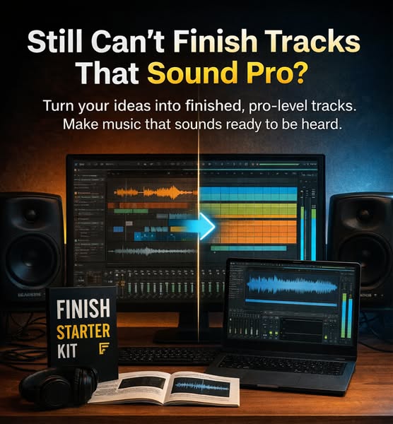 Finally Release-Ready Music. No More Getting Stuck.