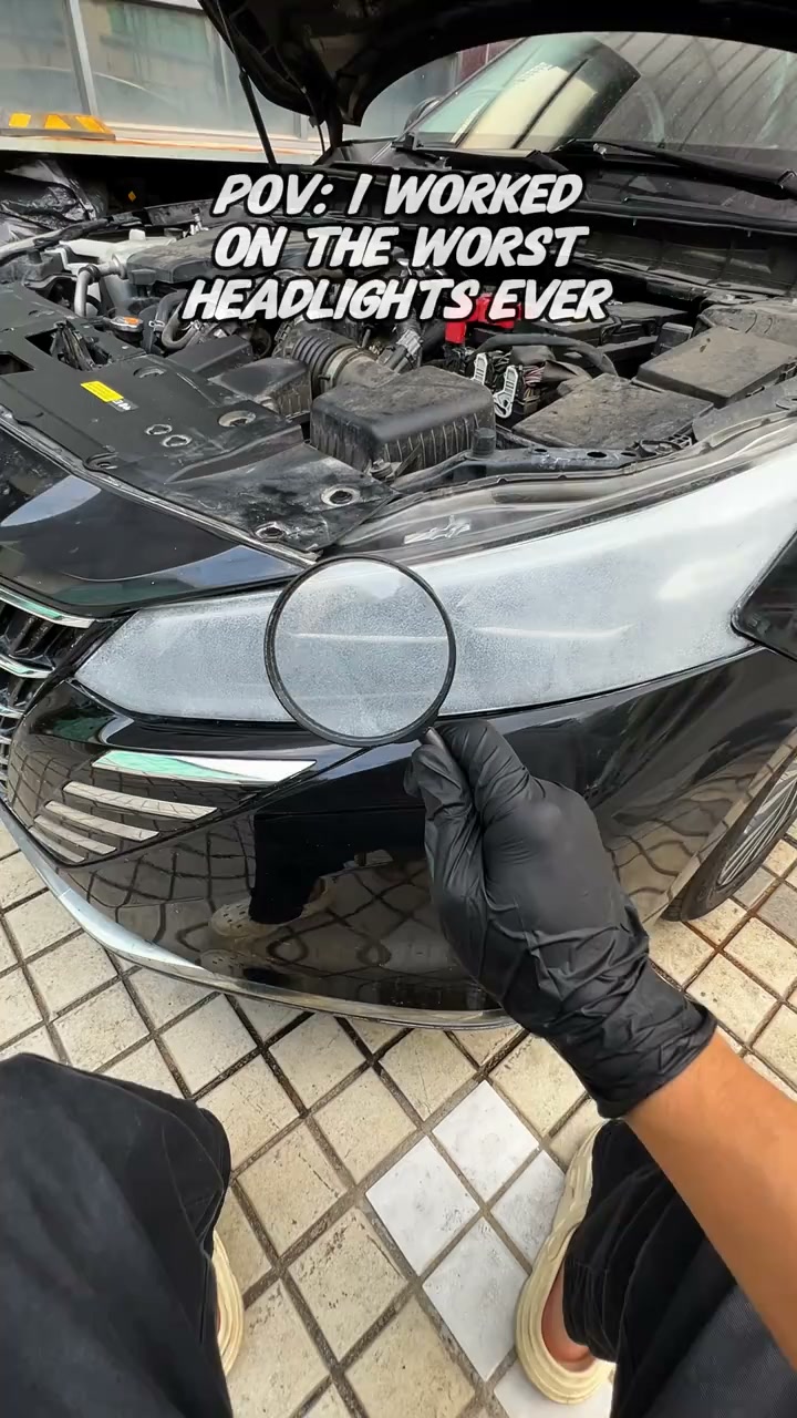 Professional Car Headlight Restoration Kit