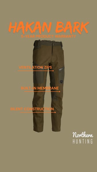 HAKAN BARK Hunting Trousers w. Membrane