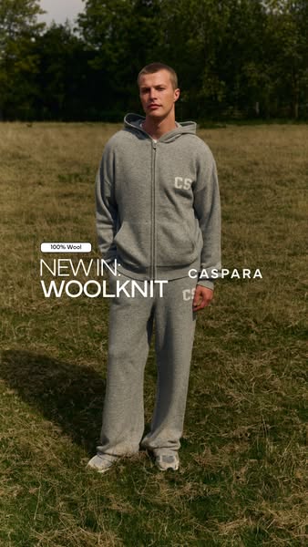 New in: 100% wool knits