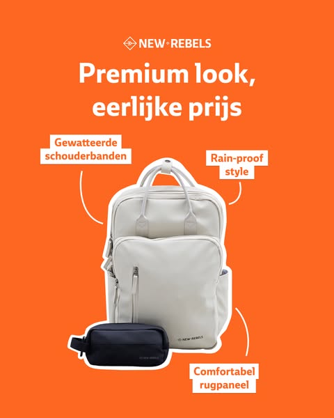 Regen? Spullen blijven droog