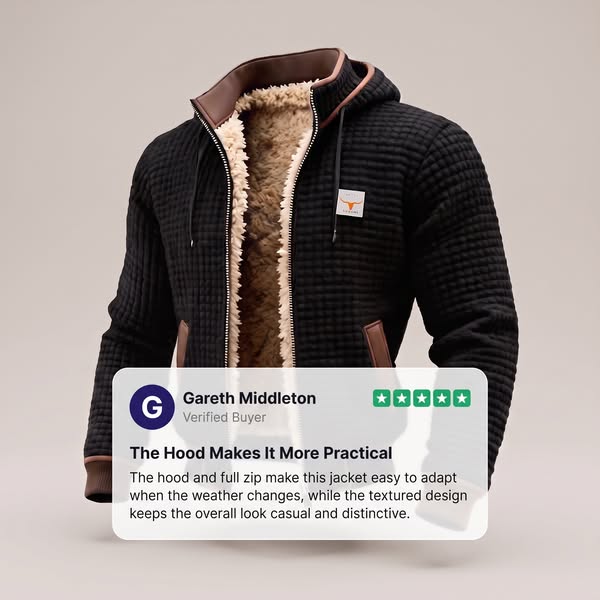The jacket that tells you the chest size.