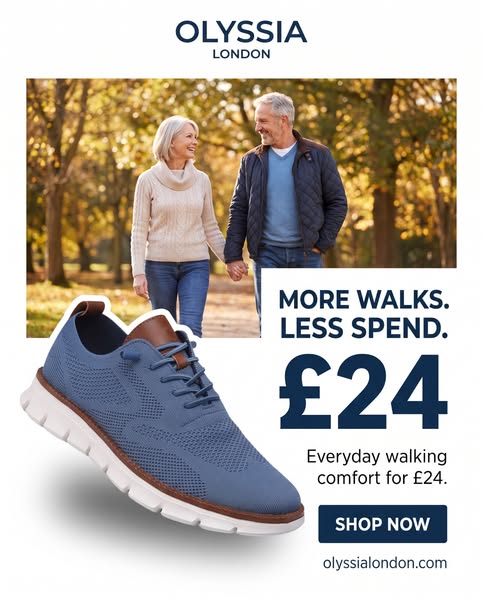 More Walks. Less Spend. £24