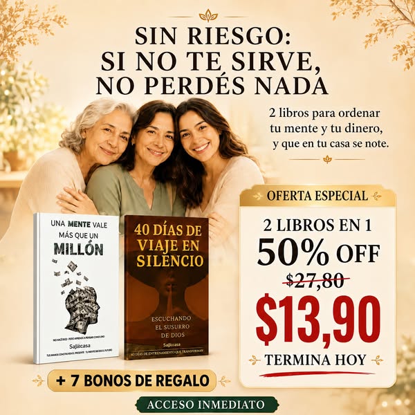 50% OFF termina hoy: los 2 libros por $13,90