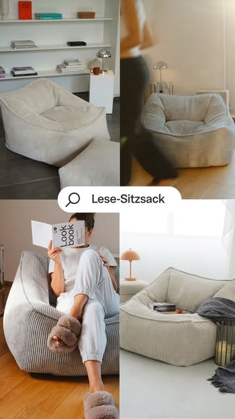 Gemütlicher Cord Sessel