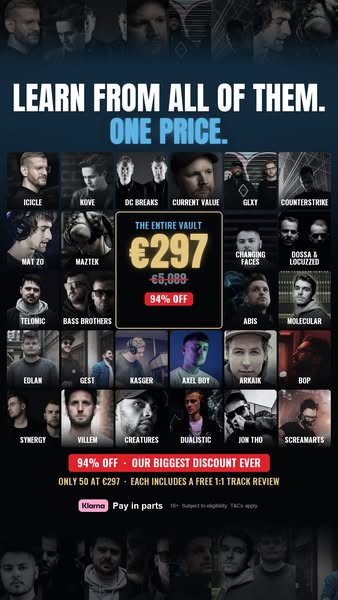 Every artist course & pack we've made: 94% off