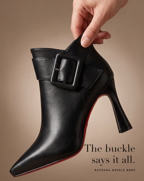 Ravenna Buckle Ankle Boot