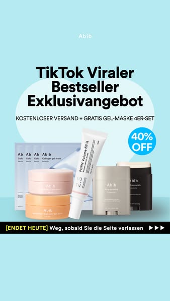 10-jähriges Jubiläumsangebot endet bald — Bis zu 60% RABATT auf unsere viralen Bestseller