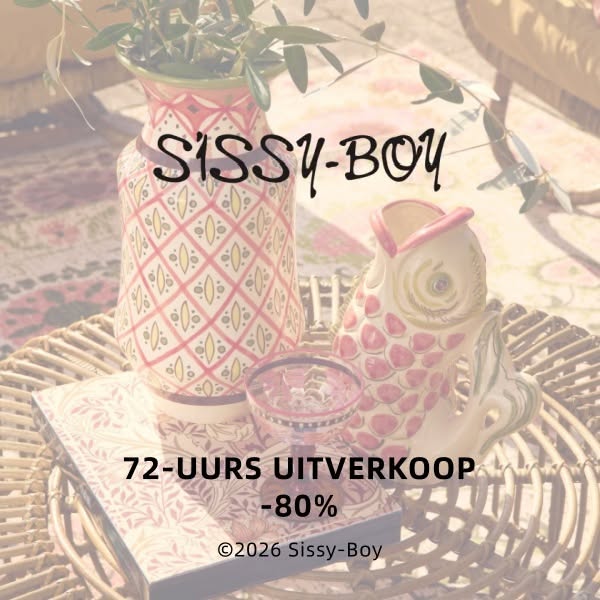 Herfstopruiming bij Sissy-Boy: -80% op alles