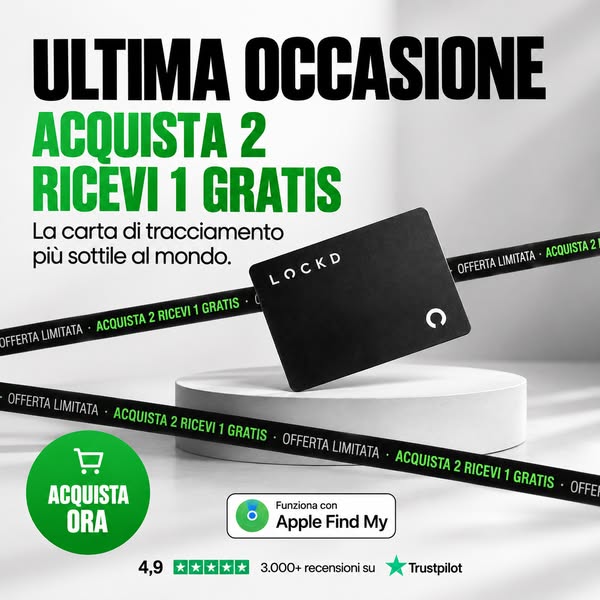OFFERTA A TEMPO LIMITATO!