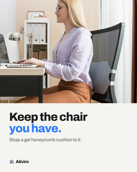 Keep the chair. Add the cushion.