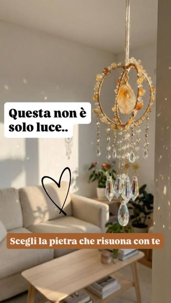 Acchiappasole che porta luce in casa con intenzione