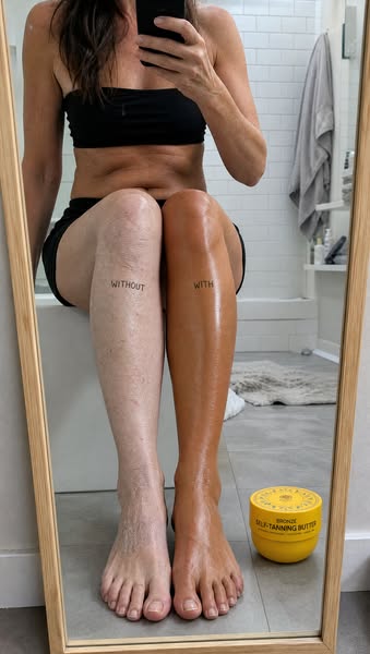 "I wanted a self-tanner that didn't look like I'd self-tanned."
