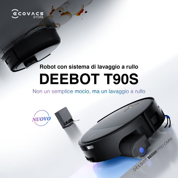 DEEBOT T90S PRO OMNI: Le prestazioni definitive per la tua casa.