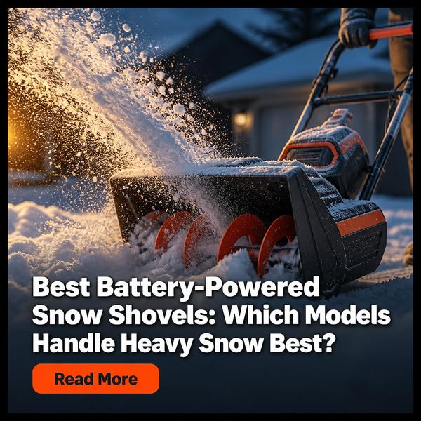 Best Battery-Powered Snow Shovels: Which Models Handle Heavy Snow Best?