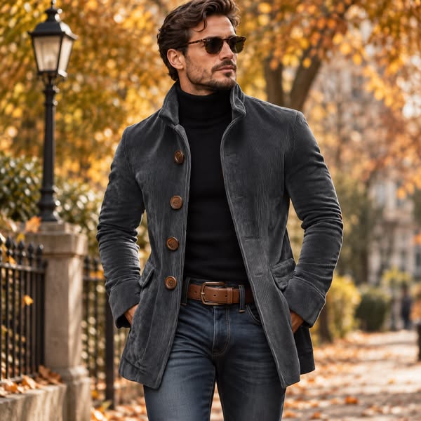 Danoir Paris™ | Veste en velours côtelé – 64,99 €