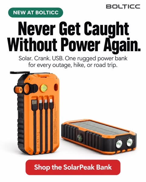 Built For Camping & Emergencies