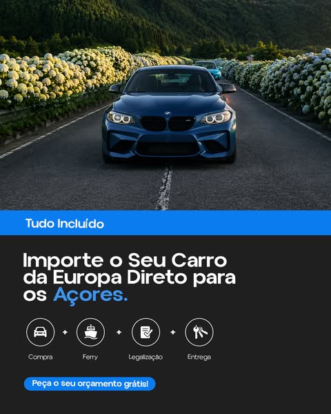 Serviço Importação para os Açores