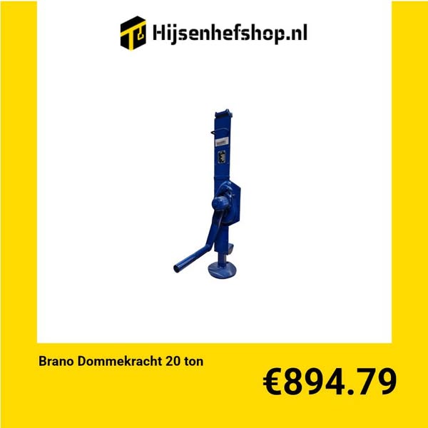 Brano Dommekracht 20 ton