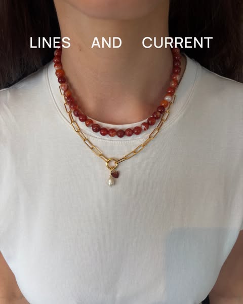 Gold Paperclip Chain Necklace