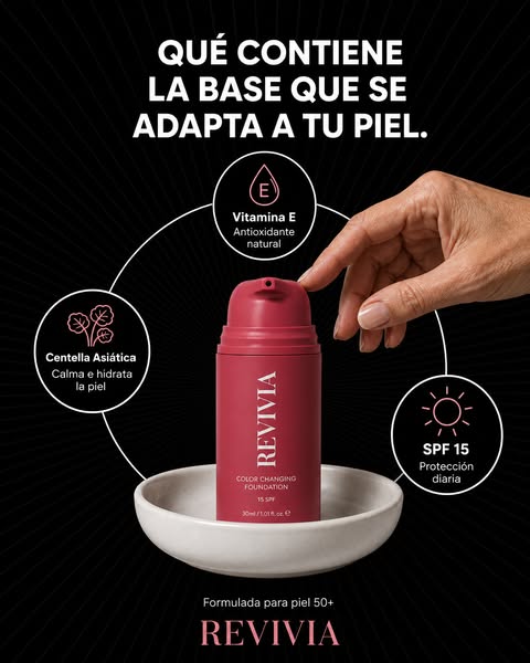 La base viral que se adapta al tono de tu piel