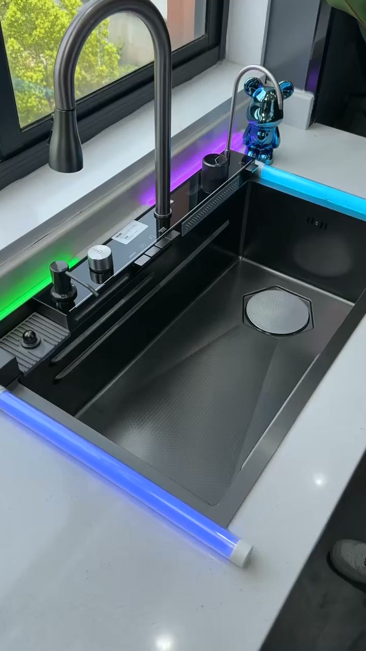 Learn more about Kitchen Remodeling with Smart Sink and Pull-Out Faucet