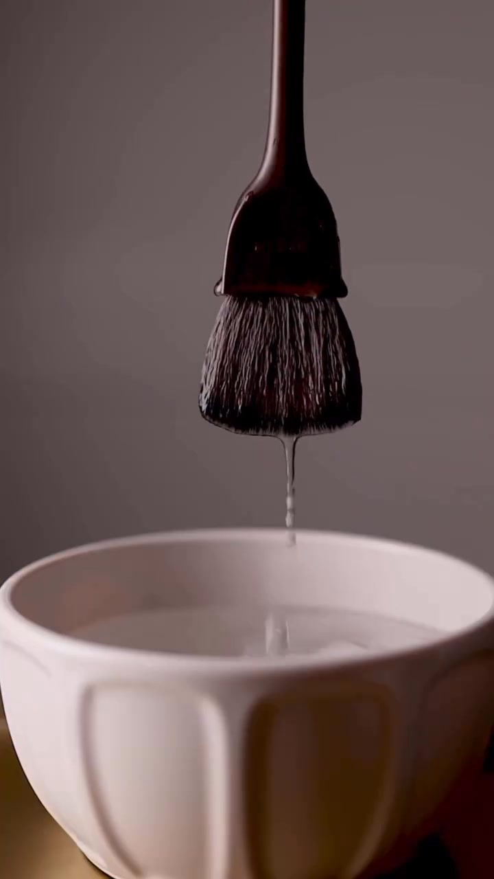 Crafted Ceramic Bowls & Brushes for Skincare Rituals