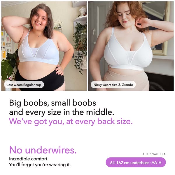 Feels Like Wearing Nothing. Supports Like a Dream.