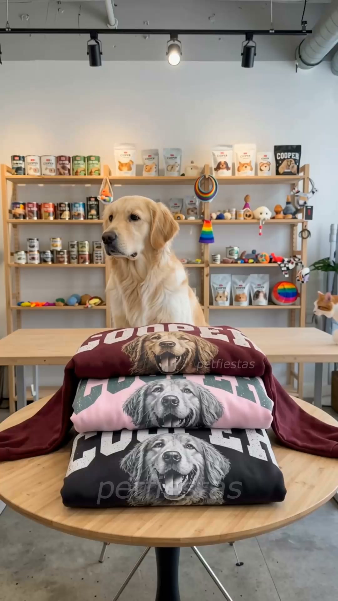THIS BACK PRINT IS ALL ABOUT YOUR PET.