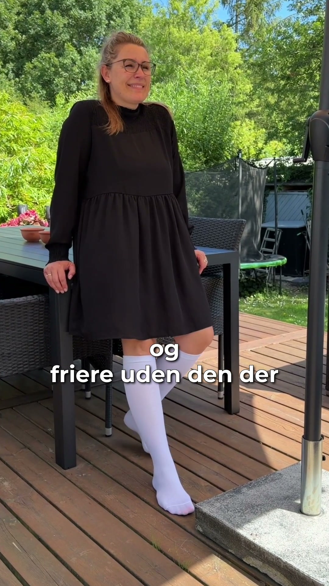 Slut med hævede ben!