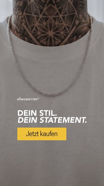 Königskette Silber: Dein starkes Statement