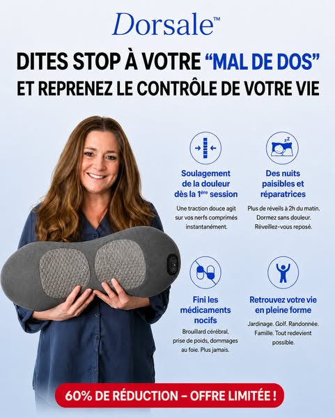 Ton dos mérite du soulagement