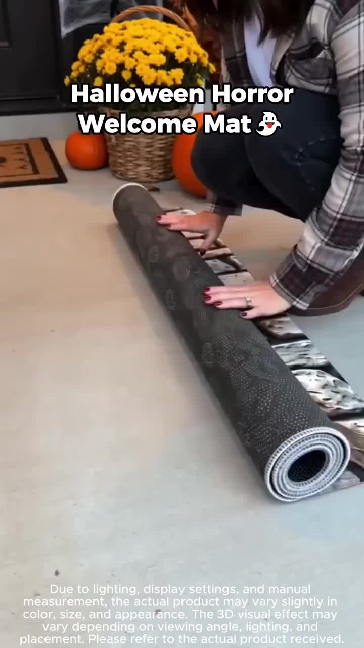 Halloween Horror Fußmatte