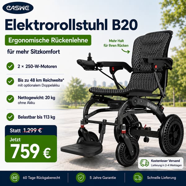 EASWE B20 jetzt nur 759 € – 42 % Rabatt