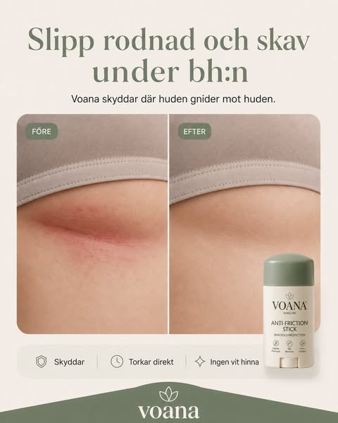 Skydda huden från skav