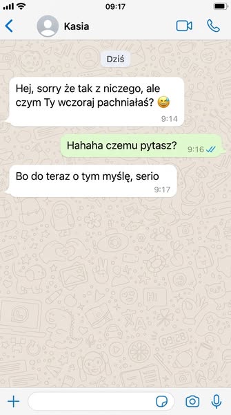 Nawet jak mnie nie ma, zapach zostaje
