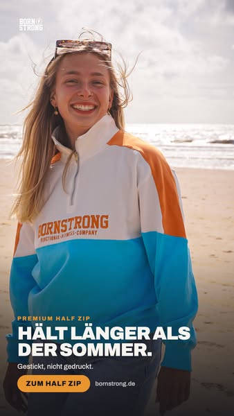 Dein Half Zip fürs Übergangswetter