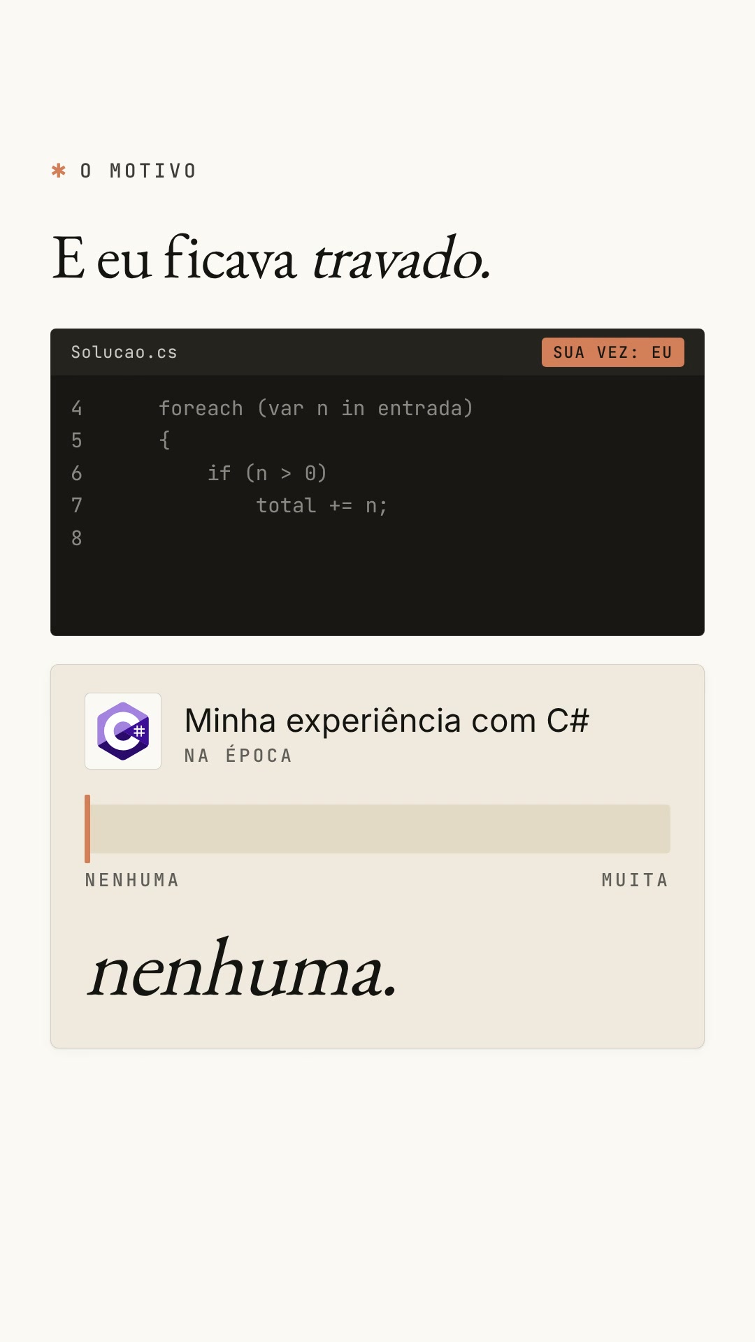 Garanta sua vaga.