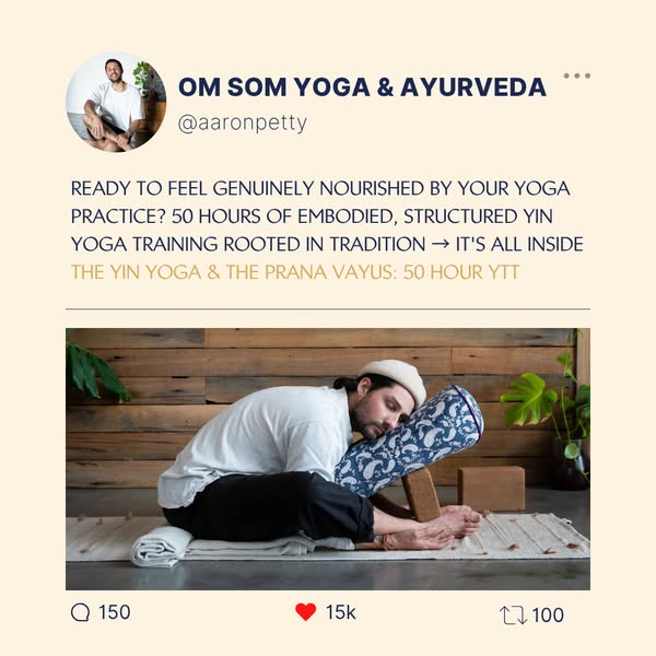 50 Hour Yin Yoga Training