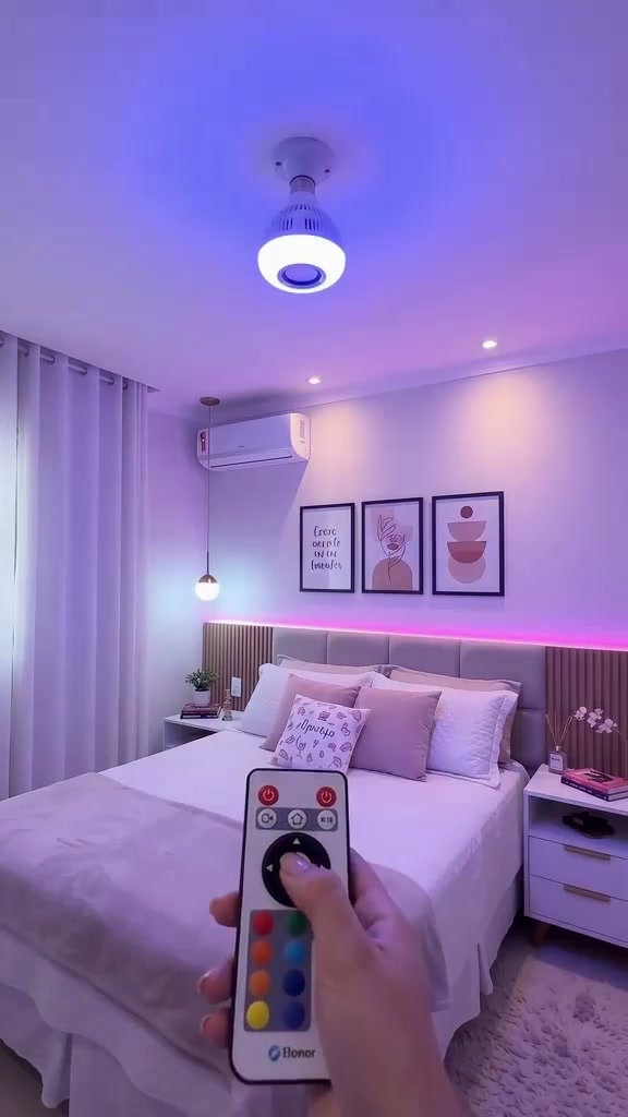 Smart Music Light Bulb with Built-in Bluetooth Speaker