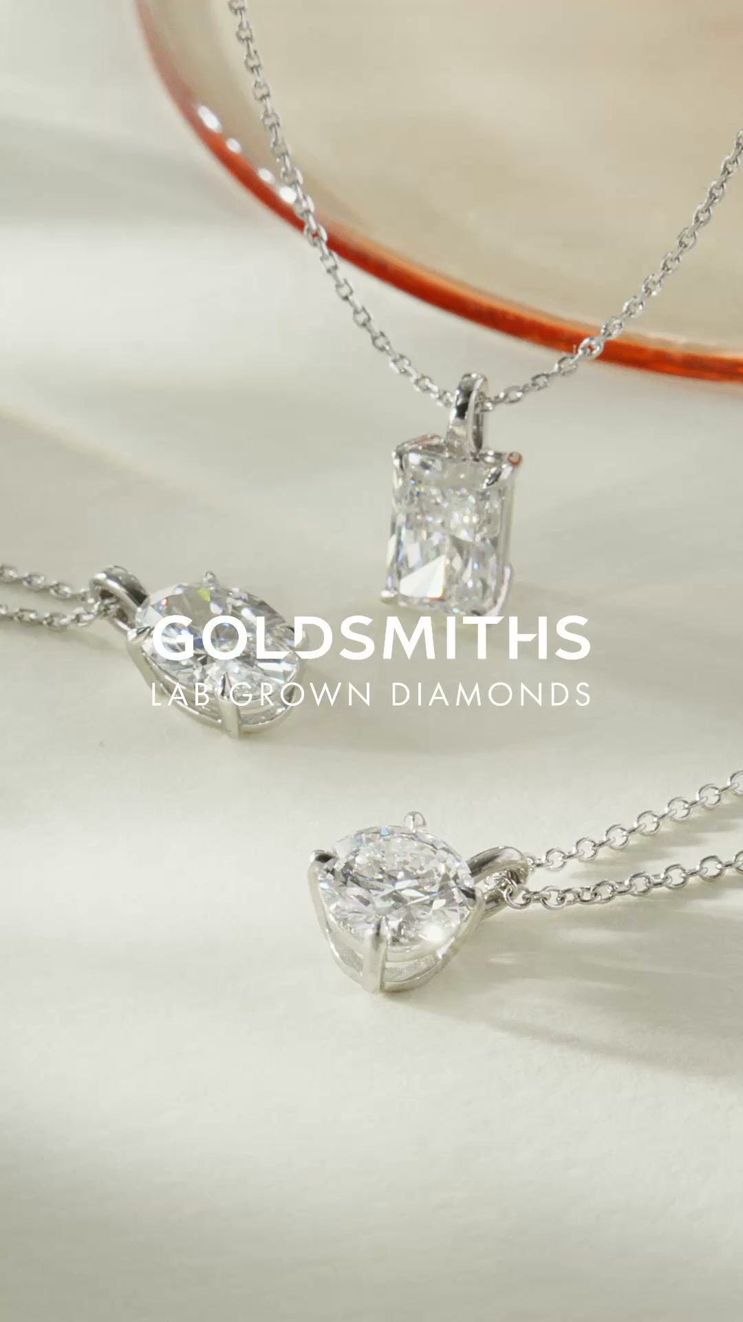 Lab Grown Diamond Necklaces