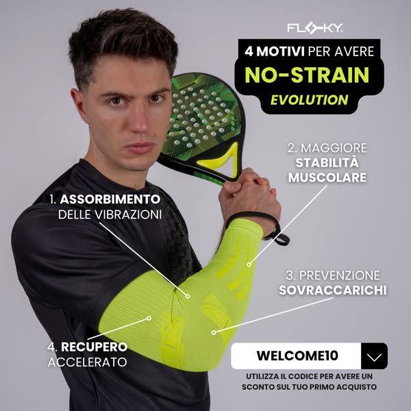 Proteggi il tuo braccio con NO STRAIN!
