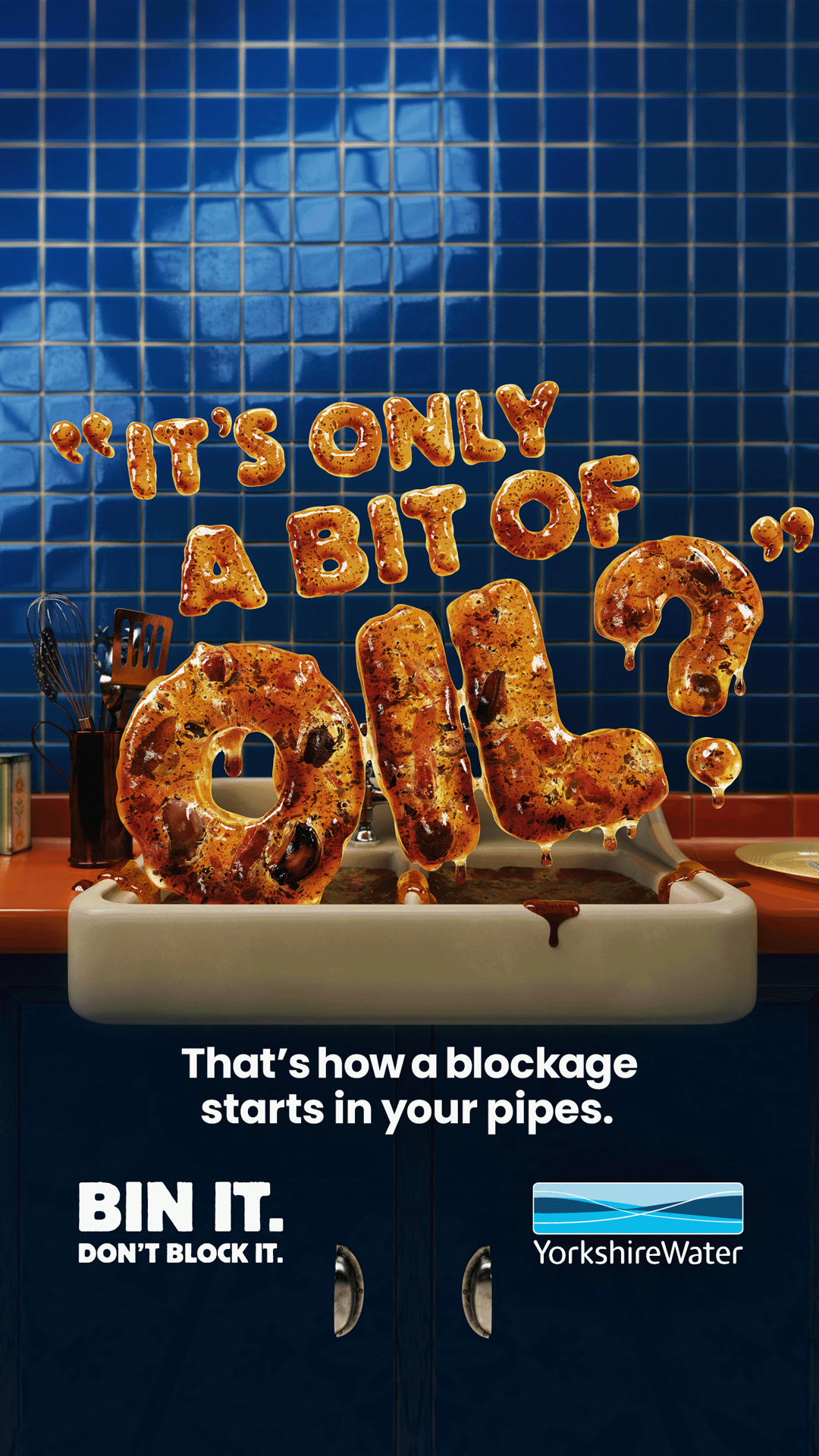Bin it. Don't block it.
